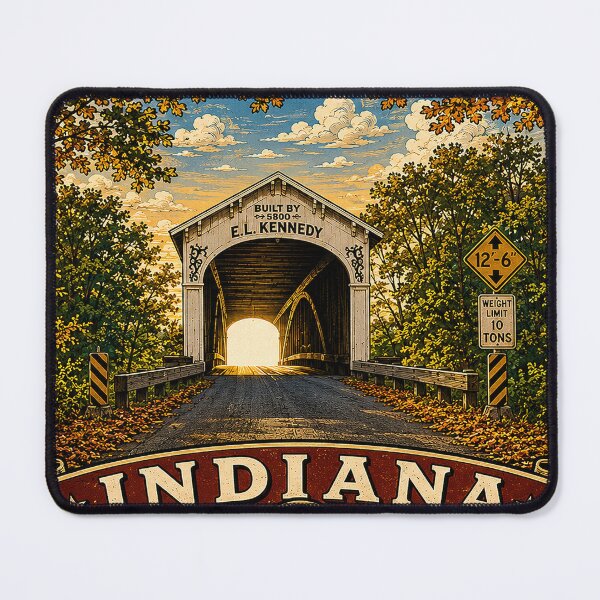 Item preview, Forsythe Mill portal sticker designed and sold by gotucoveredart.
