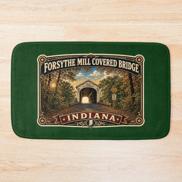 Item preview, Forsythe Mill portal sticker designed and sold by gotucoveredart.