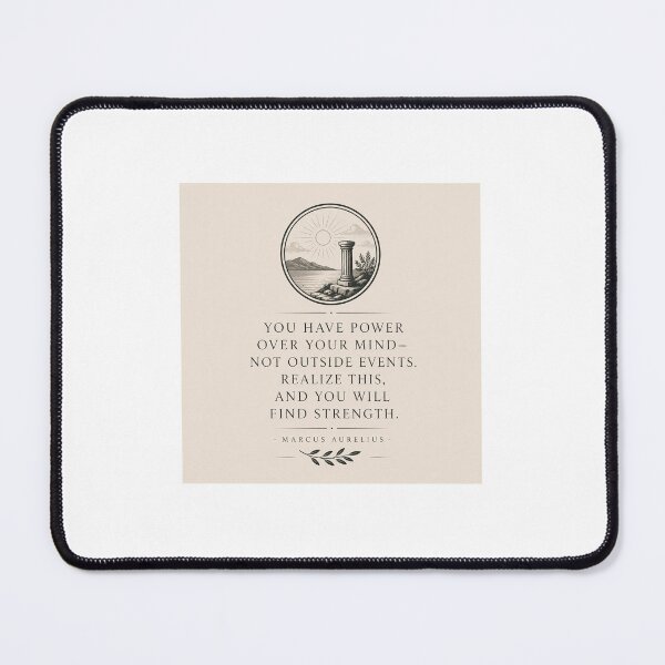 Item preview, You Have Power Over Your Mind | Classical Stoicism Quote | Marcus Aurelius designed and sold by TheQuietMind.