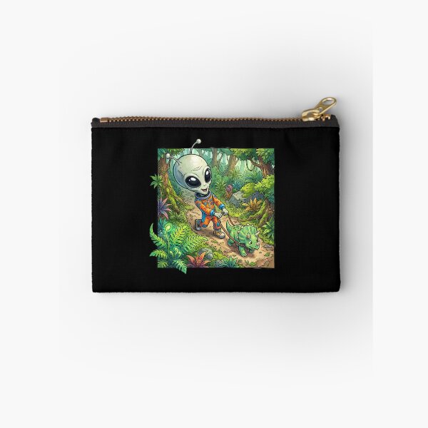 Item preview, Alien Walking Pet Dinosaur Triceratops in Forest designed and sold by Sunkhung.