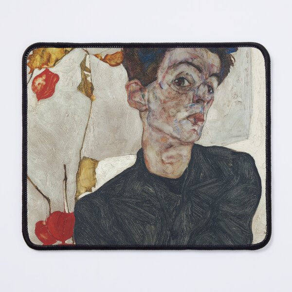Item preview, Egon Schiele - Self Portrait with Physalis designed and sold by Vintage Designs +.