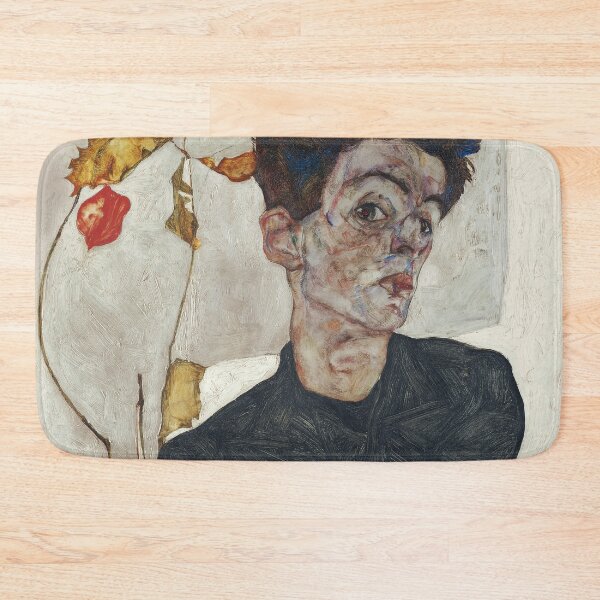 Item preview, Egon Schiele - Self Portrait with Physalis designed and sold by Vintage Designs +.