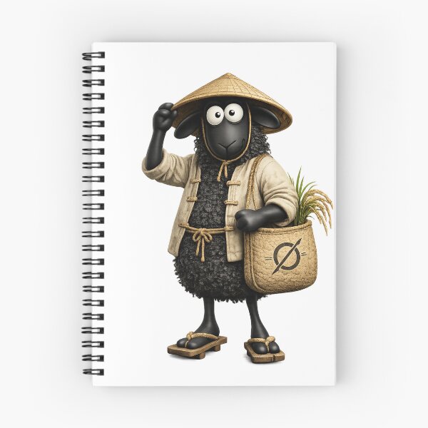 Item preview, Black Sheep Rice Farmer – Funny Farming Gift | Restart From Zero designed and sold by RestartFromZero.