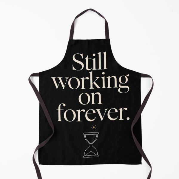 Item preview, Still Working on Forever Funny Typography Design designed and sold by Tharaazu.