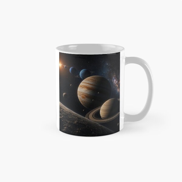 Item preview, Cosmic Giants – Ultra Realistic Planetary Landscape | Space Art designed and sold by oatsupspace.
