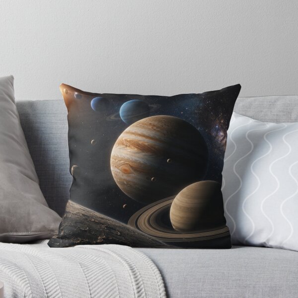 Item preview, Cosmic Giants – Ultra Realistic Planetary Landscape | Space Art designed and sold by oatsupspace.