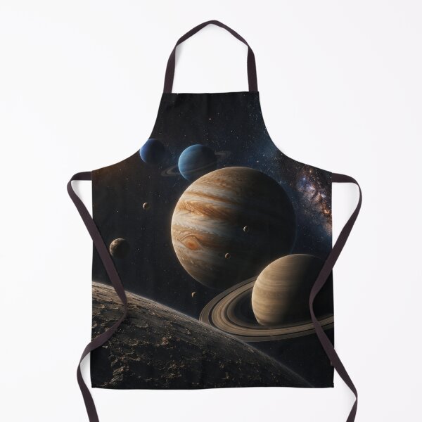 Item preview, Cosmic Giants – Ultra Realistic Planetary Landscape | Space Art designed and sold by oatsupspace.
