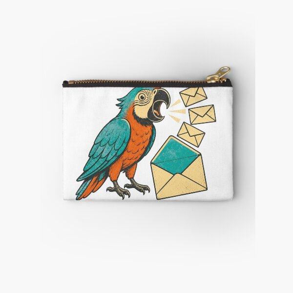 Item preview, Reply-All Parrot – Funny Office Email Creature designed and sold by yagniikd-.