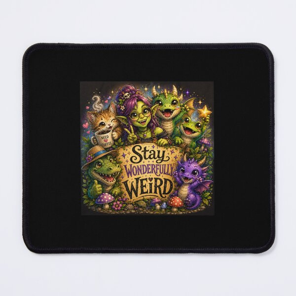Item preview, Nerd Goblin - Stay Weird!  designed and sold by Loula the Nerd Goblin.