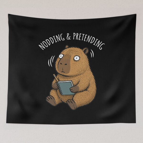 Item preview, Nodding And Pretending designed and sold by jaiahshop.