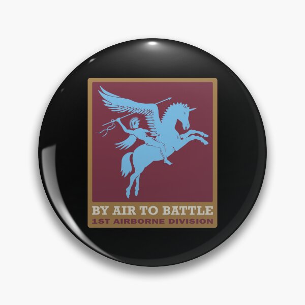 Item preview, British 1st Airborne Pegasus Vintage WWII Paratrooper Motif designed and sold by MilitaryMart.