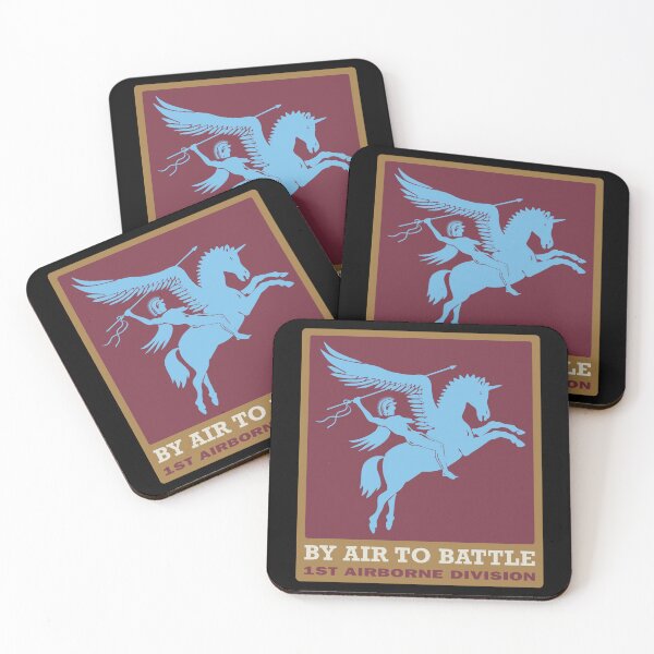 Item preview, British 1st Airborne Pegasus Vintage WWII Paratrooper Motif designed and sold by MilitaryMart.
