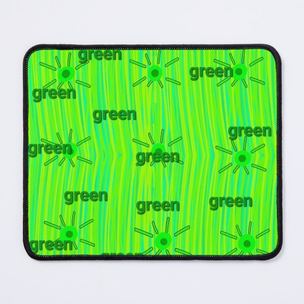Item preview, Green design with word Green repeated designed and sold by Fayes4Art.