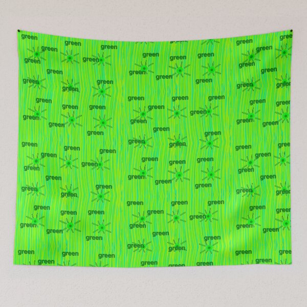 Item preview, Green design with word Green repeated designed and sold by Fayes4Art.