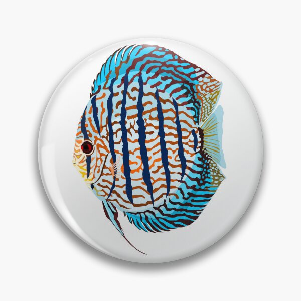 Item preview, Turquoise discus fish designed and sold by SDEddie.
