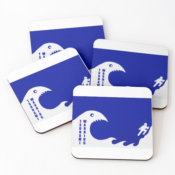 Item preview, Tsunami Warning Sign with Teeth designed and sold by Dlt1981.