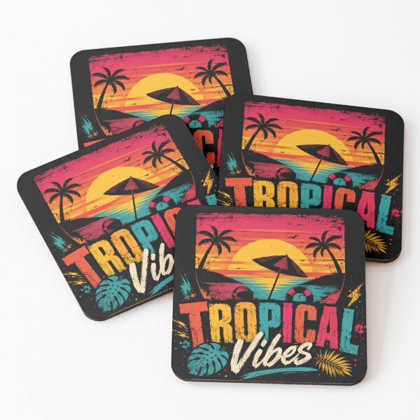 Item preview, Tropical Vibes Summer Vacation Beach Lover Paradise Getaway designed and sold by RetroMini2026.