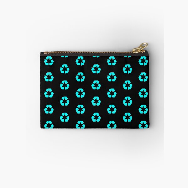 Item preview, Cyan Recycling Icon for Eco Living designed and sold by pattern-archive.