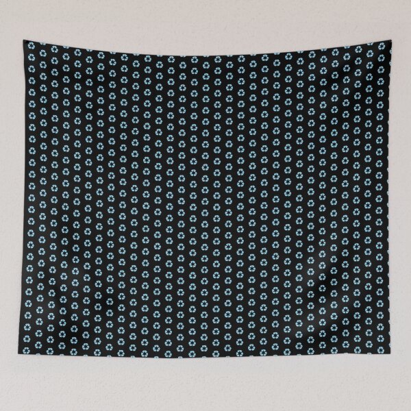 Item preview, Sky Blue Recycling Icon for Eco Living designed and sold by pattern-archive.