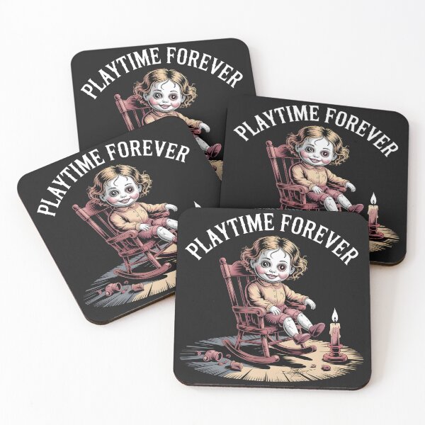 Item preview, Creepy Doll – Playtime Forever designed and sold by KAM-KAM-STORE.