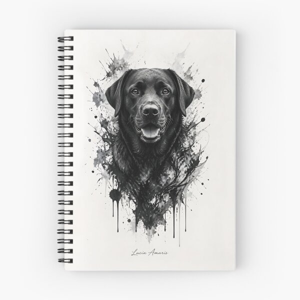 Item preview, Ultra-realistic Labrador Ink Portrait Emerging from Paper designed and sold by Lucia Amaris Art.