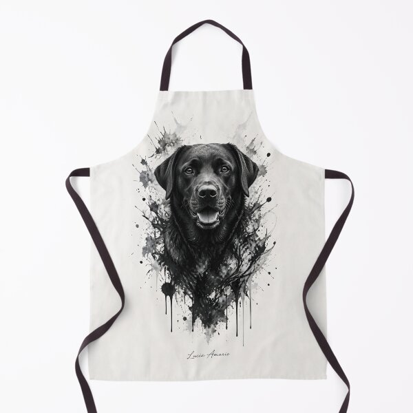 Item preview, Ultra-realistic Labrador Ink Portrait Emerging from Paper designed and sold by Lucia Amaris Art.
