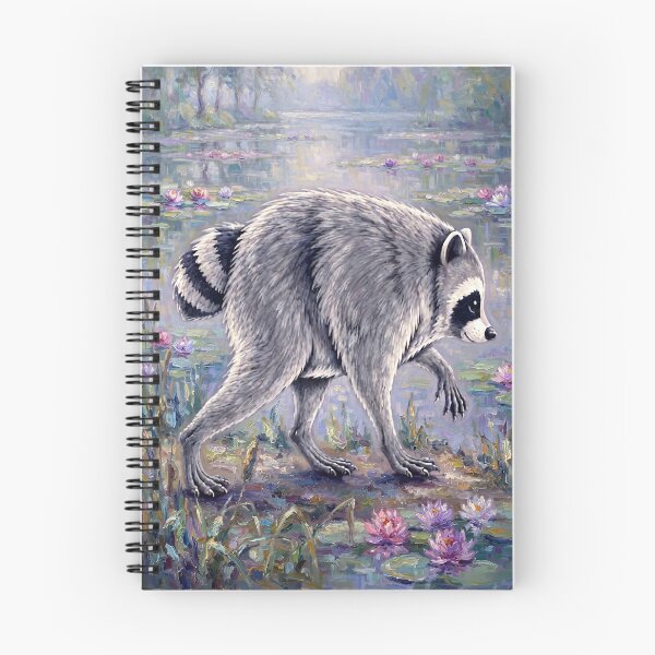 Item preview, Jimothy the Raccoon Claude Monet Impression Style designed and sold by Yaremchuk.