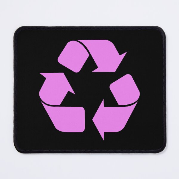 Item preview, Violet recycling symbol designed and sold by pattern-archive.