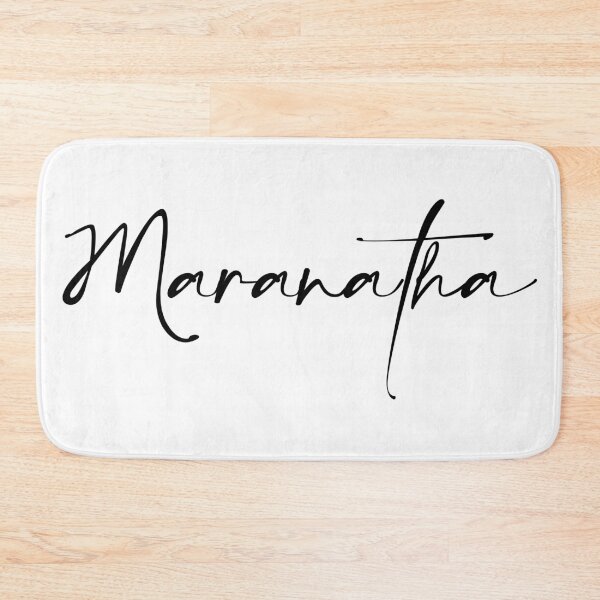 Item preview, Maranatha - Black Version designed and sold by identicrist Christian Designs.