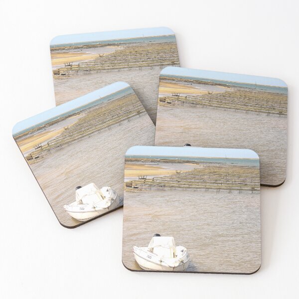 Item preview, Lone Boat on Calm Waters designed and sold by eddiebarronshop.