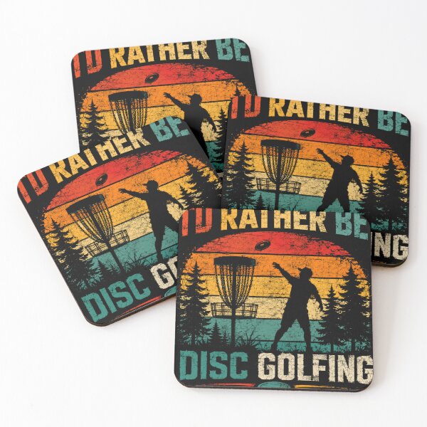 Item preview, I'd Rather Be Disc Golfing Disc Golfer Player Hobby designed and sold by RetroMini2026.