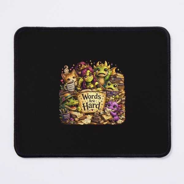 Item preview, Words are Hard designed and sold by Loula the Nerd Goblin.