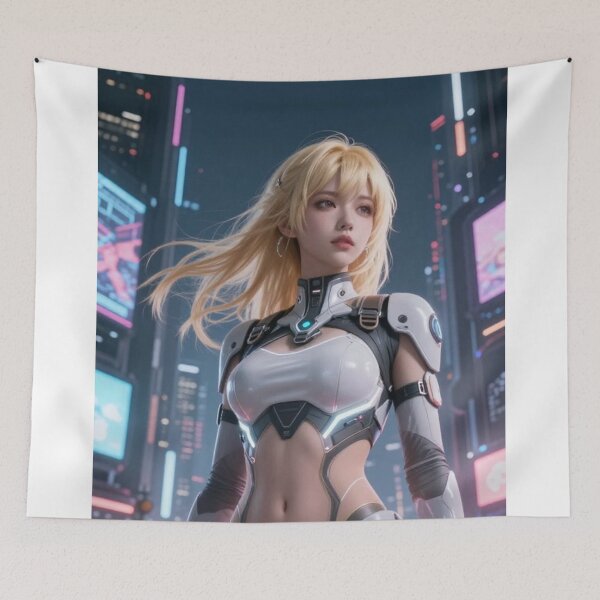 Item preview, blonde warrior shirt designed and sold by PrintYourStyle.