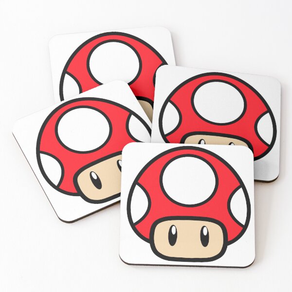 Item preview, Neon Super Mushroom - Power-Up Glow.  Super Mushroom  designed and sold by Shiningsticker8.
