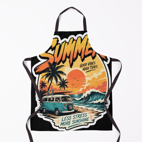 Item preview, Summer Vibes – Less Stress, More Sunshine designed and sold by Stickerooi.