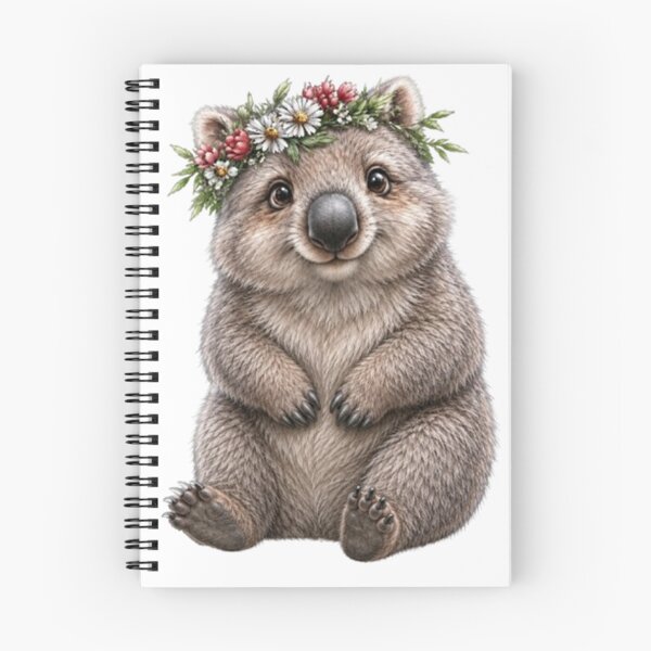 Item preview, The Most Adorably Passionate Wombat You’ll Ever Meet  designed and sold by BRETT'S ART STUDIO.