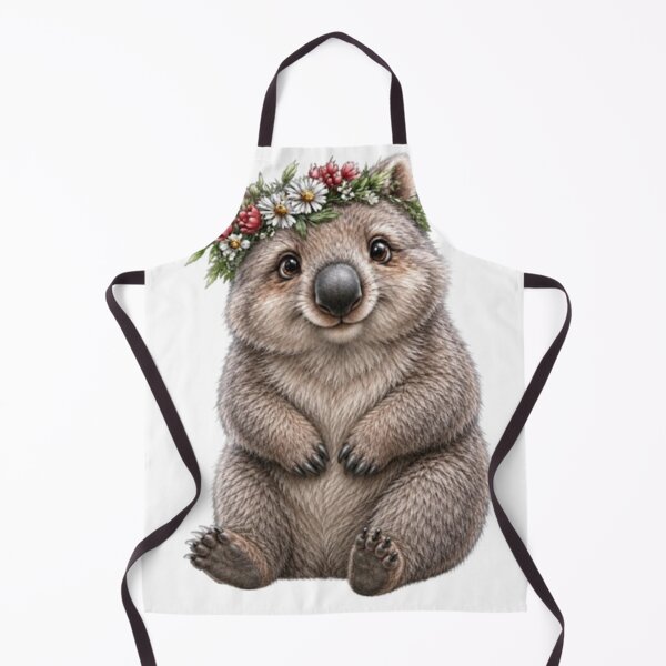 Item preview, The Most Adorably Passionate Wombat You’ll Ever Meet designed and sold by BRETT'S ART STUDIO.