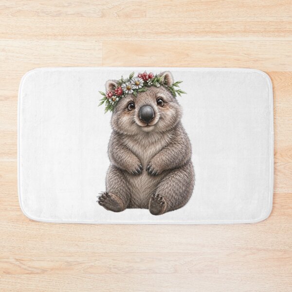 Item preview, The Most Adorably Passionate Wombat You’ll Ever Meet  designed and sold by BRETT'S ART STUDIO.