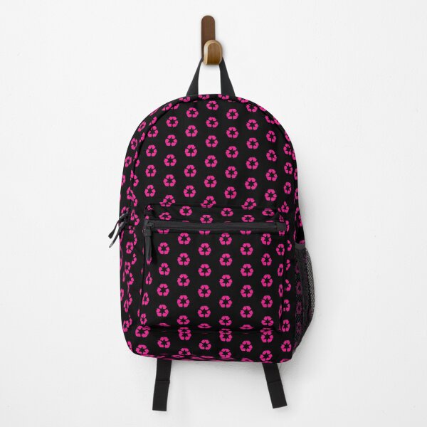Item preview, Hot Pink recycling symbol designed and sold by pattern-archive.