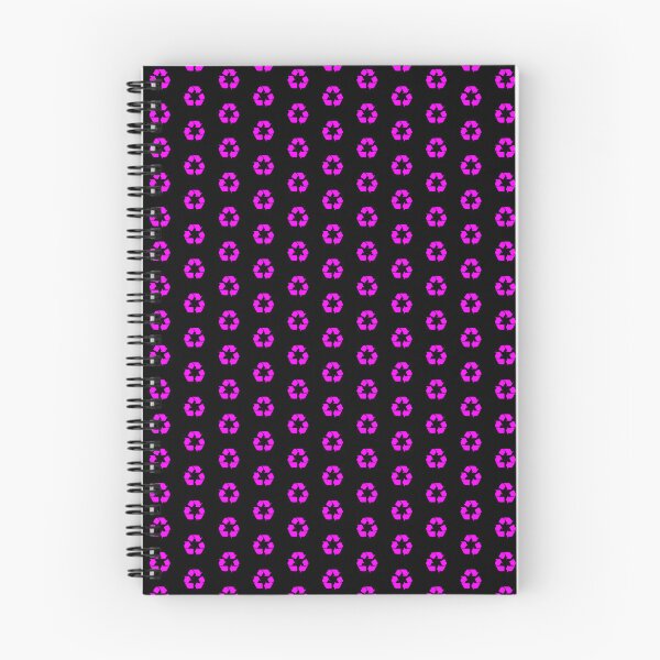 Item preview, Magenta Recycling Icon for Eco Living designed and sold by pattern-archive.