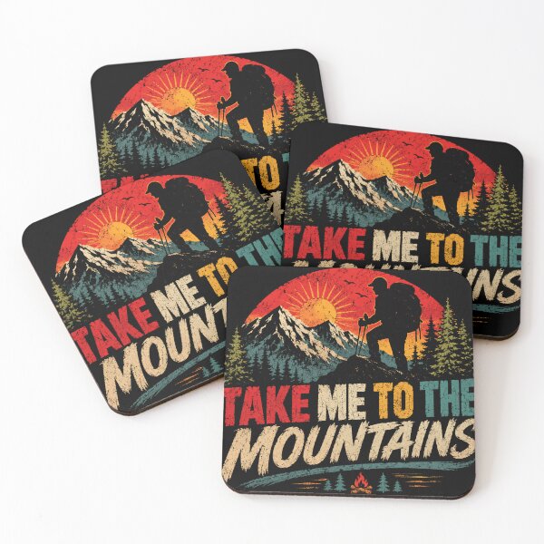 Item preview, Take Me To The Mountains Mountain Hiking Outdoor Adventure Explorer designed and sold by RetroMini2026.