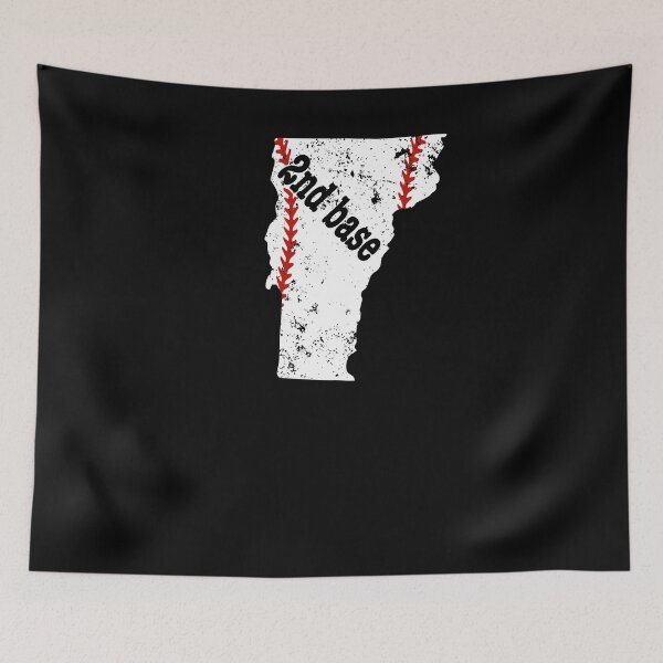 Item preview, Second Base Baseball Vermont 2nd Base Softball designed and sold by shoppzee.