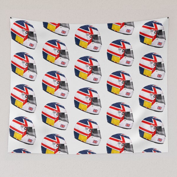 Item preview, Nigel Mansell Helmet designed and sold by PitWallArt.