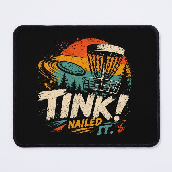 Item preview, Tink! Nailed It. Disc Golf Player Enthusiast designed and sold by RetroMini2026.