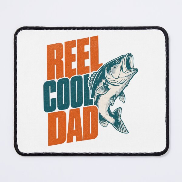Item preview, Reel Cool Dad Funny Fishing T-Shirt Retro Fisherman Gift classic t-shirt designed and sold by PrintMod.