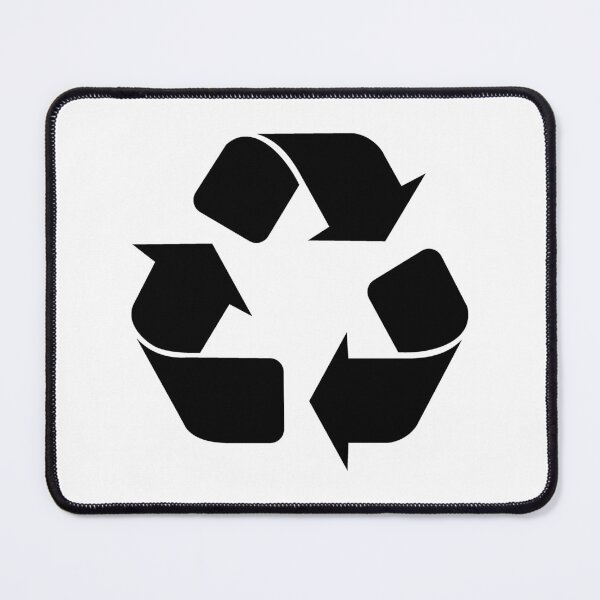 Item preview, Black Recycling Icon for Eco Living designed and sold by pattern-archive.