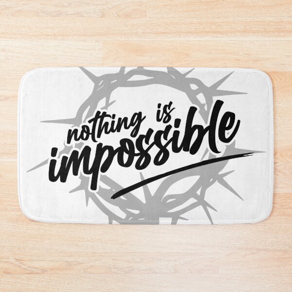 Item preview, Nothing is impossible designed and sold by identicrist Christian Designs.