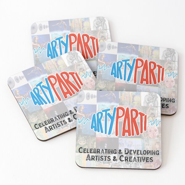 Item preview, ArtyParti Podcast Logo 2026 designed and sold by JaySykesMedia.