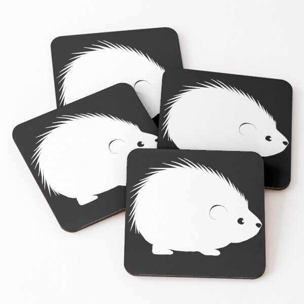 Artikelvorschau, Igelsilhouette, Tiermotiv jungen, süßes tierdesign verschenken entworfen und verkauft von Kirei-Lily.