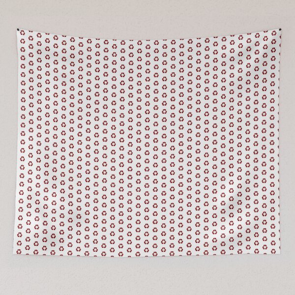 Item preview, Dark Red Recycling Icon for Eco Living designed and sold by pattern-archive.
